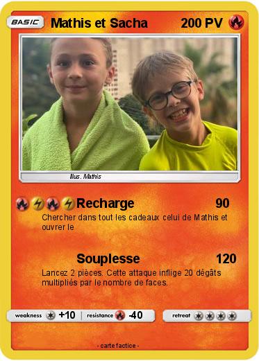 Pokemon Mathis et Sacha