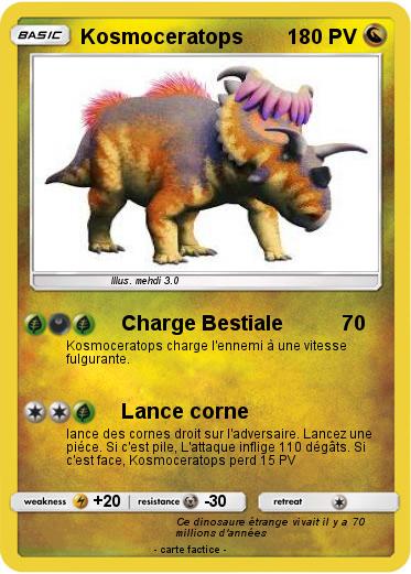 Pokemon Kosmoceratops