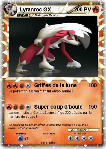 Pokemon Lyranroc GX