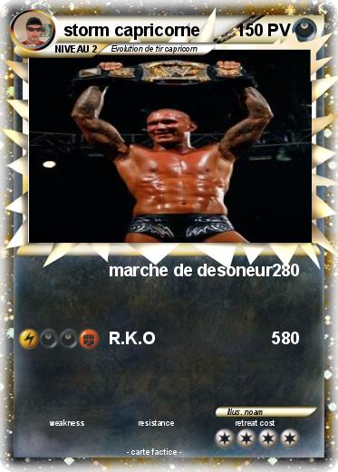 Pokemon storm capricorne