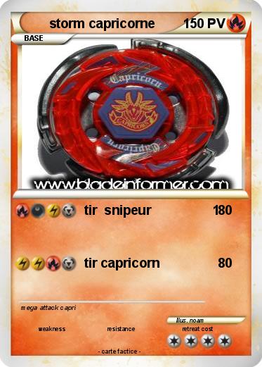 Pokemon storm capricorne