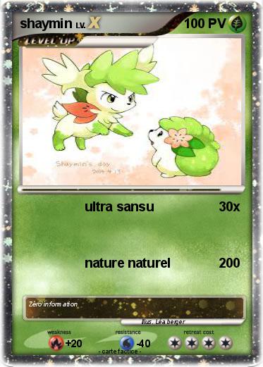 Pokemon shaymin