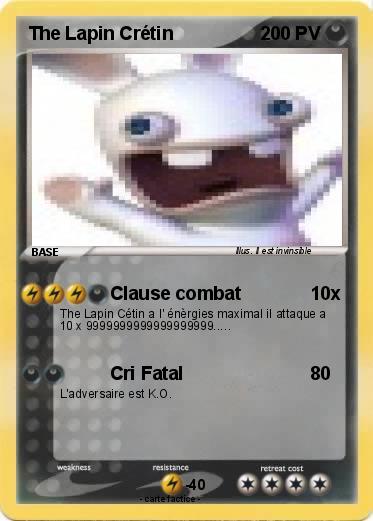 Pokemon The Lapin Crétin