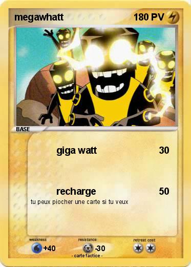 Pokemon megawhatt