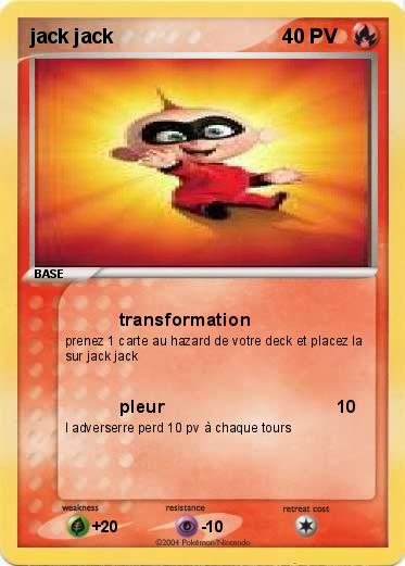 Pokemon jack jack