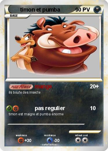 Pokemon timon et pumba