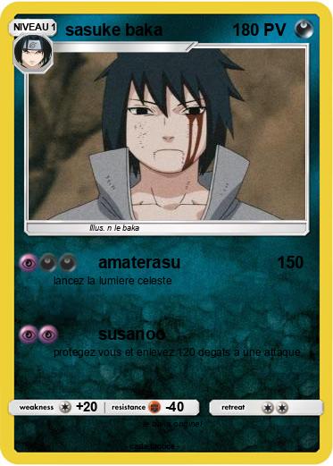 Pokemon sasuke baka