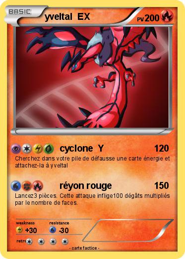 Pokemon yveltal  EX