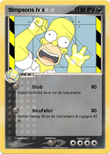 Pokemon Simpsons lv x