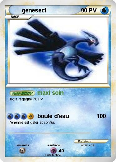 Pokemon genesect