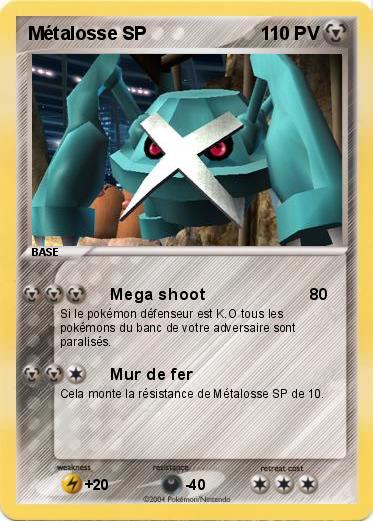 Pokemon Métalosse SP