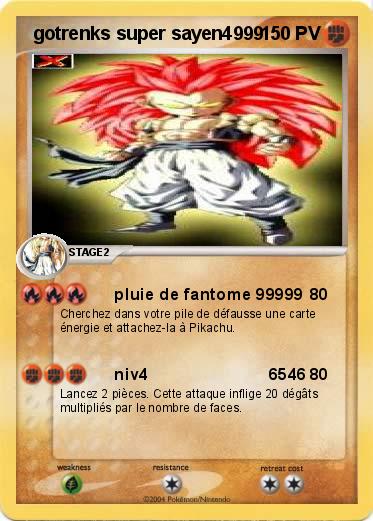 Pokemon  gotrenks super sayen4999                     