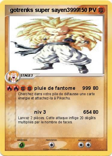 Pokemon  gotrenks super sayen3999                     