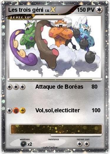Pokemon Les trois géni