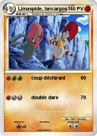 Pokemon Limaspide, lancargos