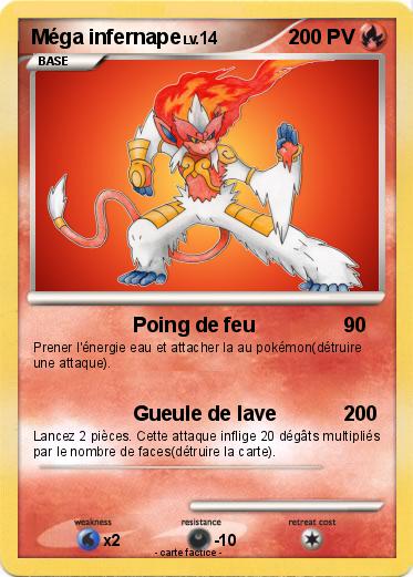 Pokemon Méga infernape