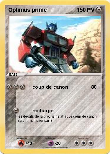 Pokemon Optimus prime