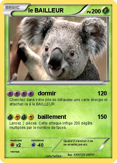 Pokemon le BAILLEUR