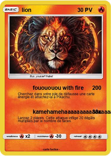 Pokemon lion