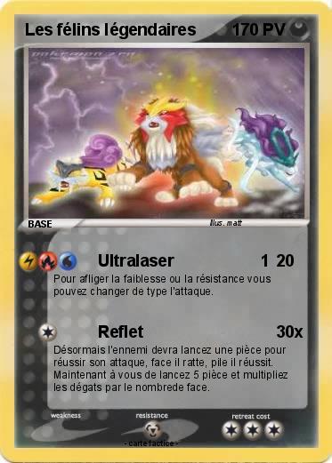 Pokemon Les félins légendaires