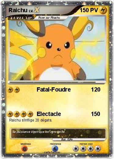 Pokemon Raichu