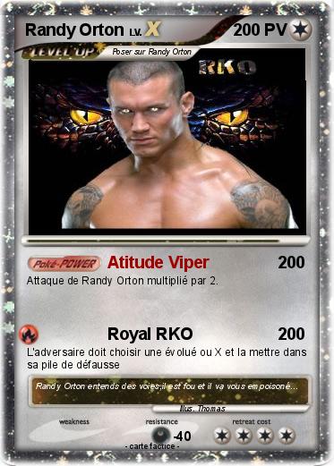 Pokemon Randy Orton
