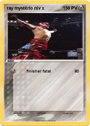 Pokemon ray mystério niv x