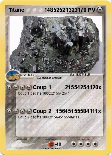 Pokemon Titane             14852521323