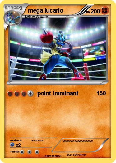 Pokemon mega lucario