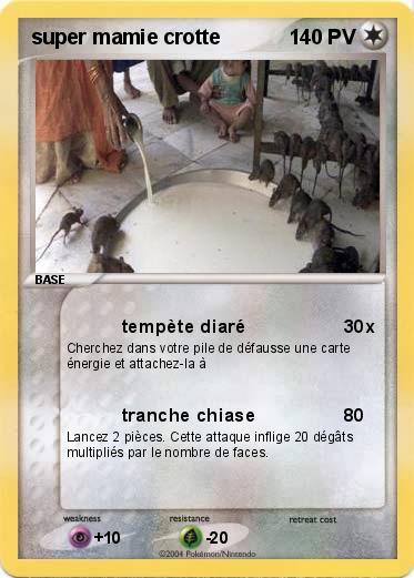 Pokemon super mamie crotte
