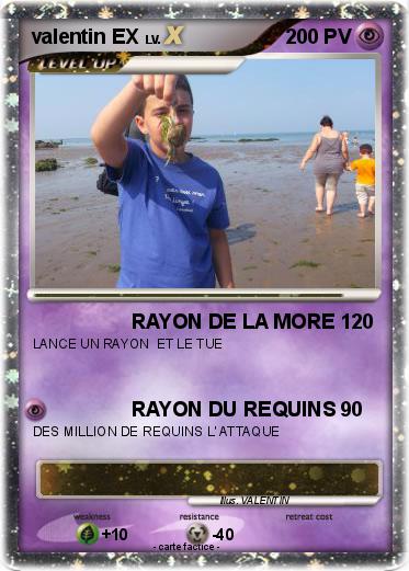 Pokemon valentin EX