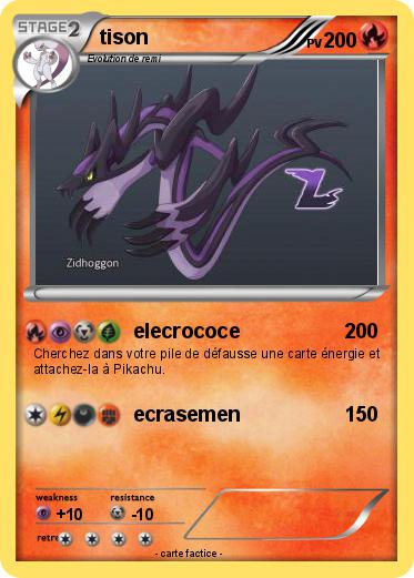 Pokemon tison