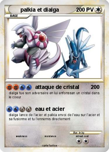 Pokemon palkia et dialga