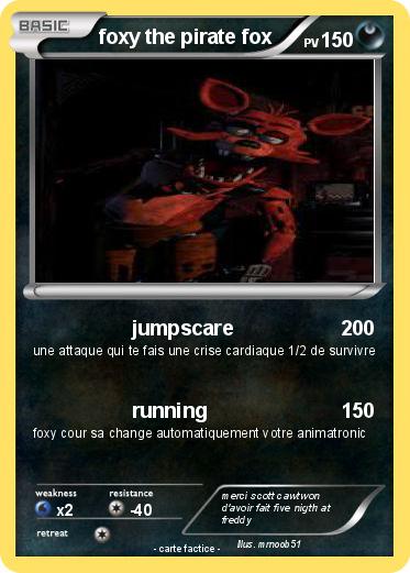 Pokemon foxy the pirate fox