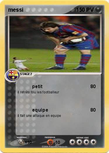 Pokemon messi