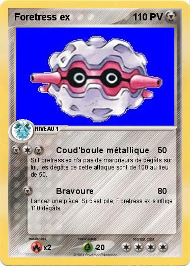 Pokemon Foretress ex