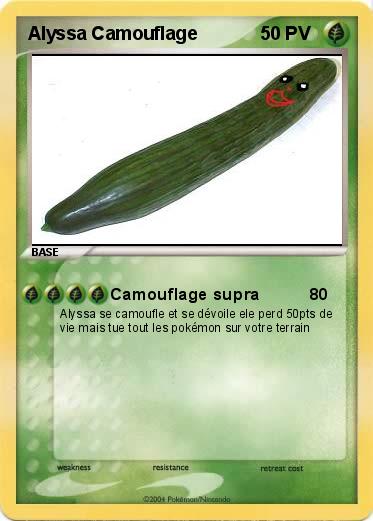 Pokemon Alyssa Camouflage