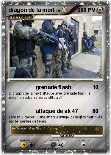 Pokemon dragon de la mort