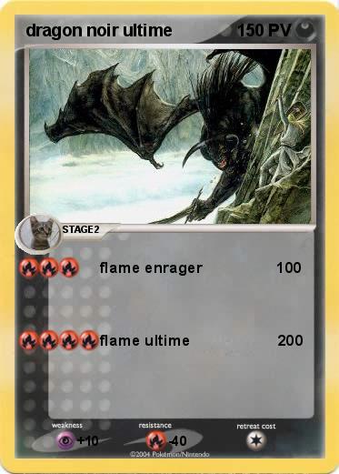 Pokemon dragon noir ultime