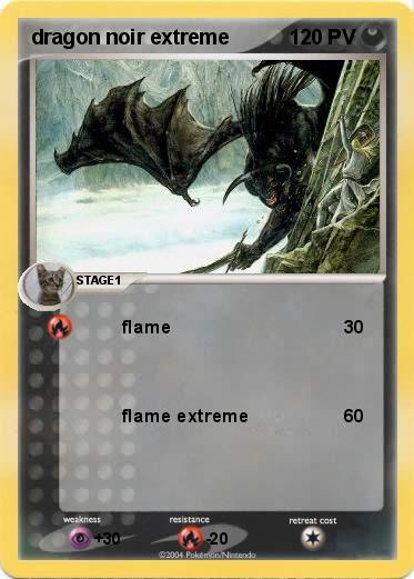 Pokemon dragon noir extreme