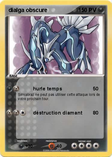 Pokemon dialga obscure