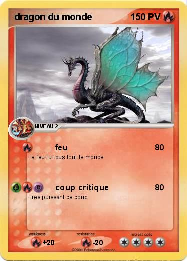 Pokemon dragon du monde