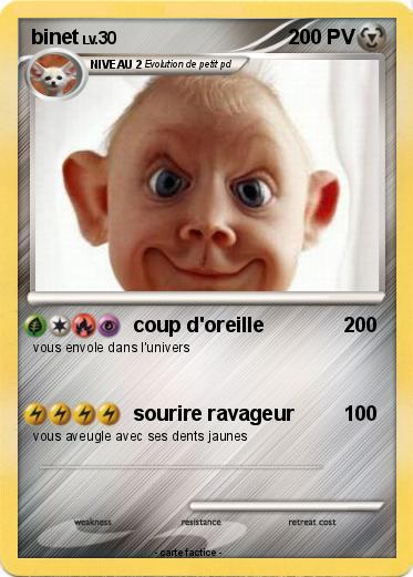 Pokemon binet