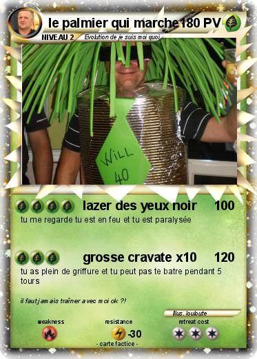 Pokemon le palmier qui marche