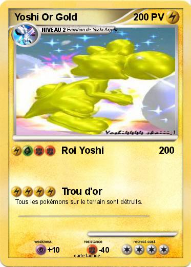 Pokemon Yoshi Or Gold