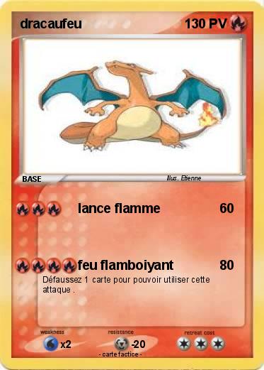 Pokemon dracaufeu
