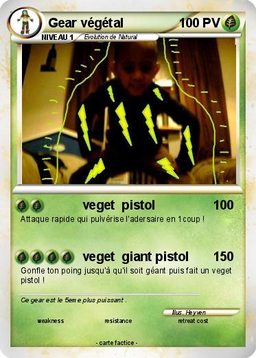 Pokemon Gear végétal