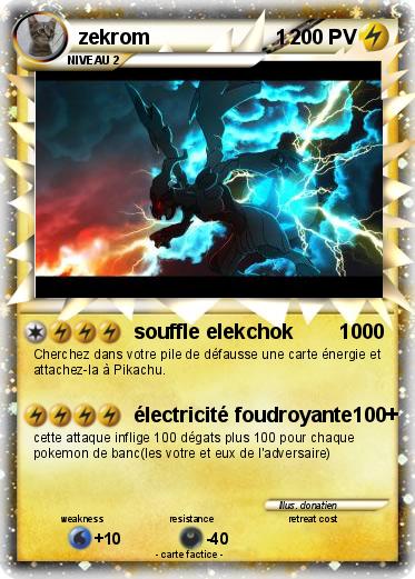 Pokemon zekrom                      1