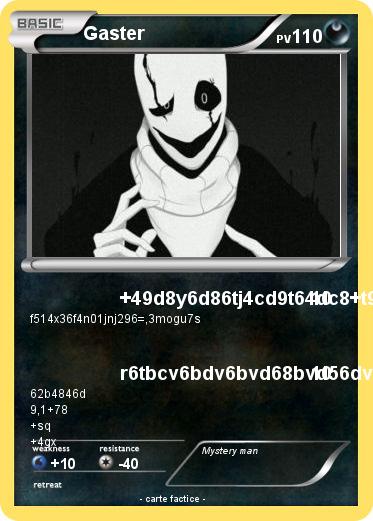 Pokemon Gaster