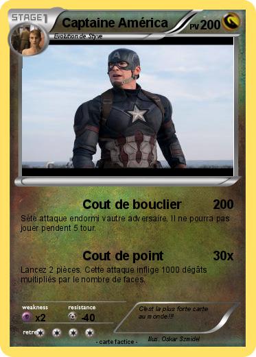 Pokemon Captaine América